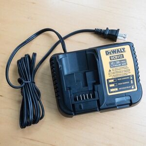 DEWALT DCB112 Battery Charger Unisex OS Black Yellow 12V 20V MAX